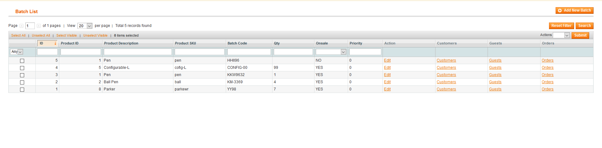 Magento Batch Code - 1.1.2 - Image 3