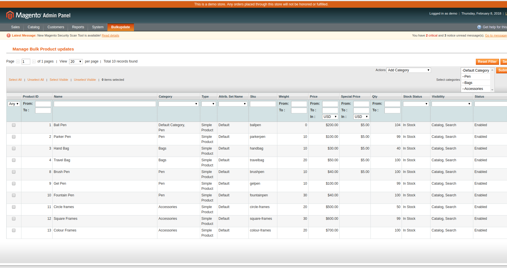 Magento Bulk Update - 1.0.0 - Image 5