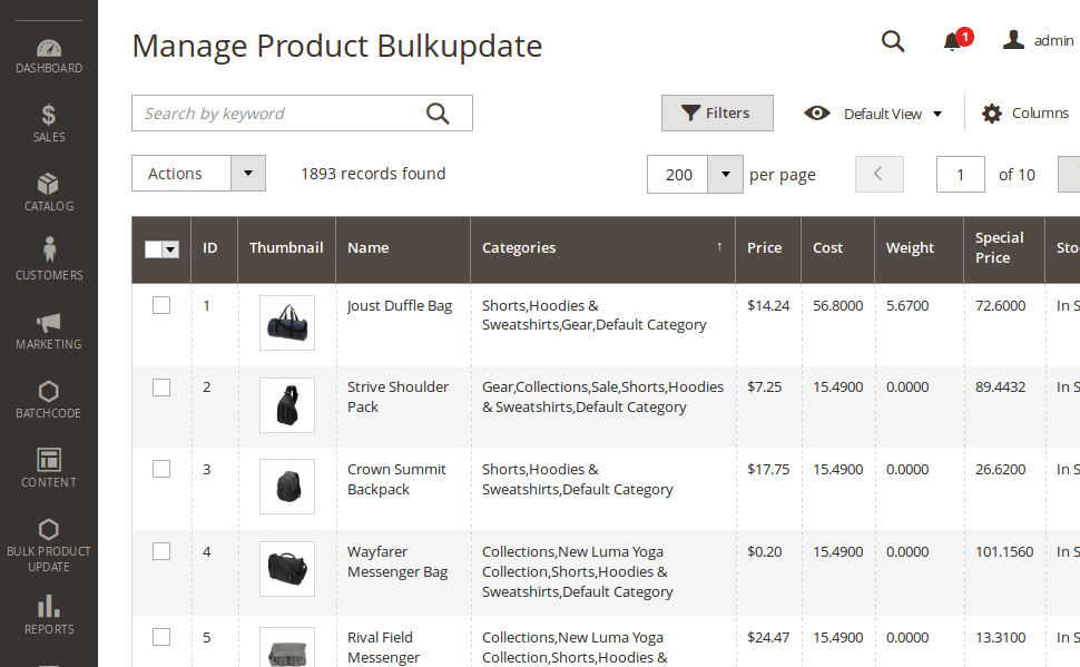 Magento 2 Bulk Product Update - Image 2