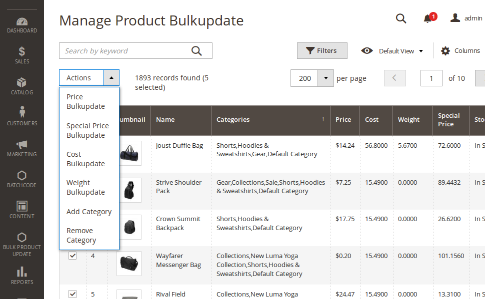 Magento 2 Bulk Product Update - Image 3